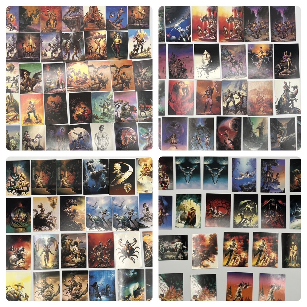 Partial Sets - Boris Vallejo‎ Trading Cards 1991 & 1992